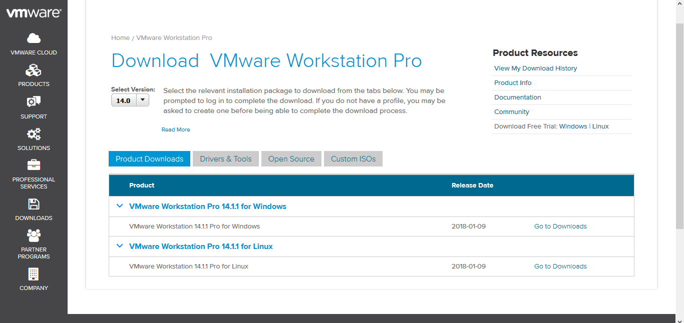 VMware Workstation