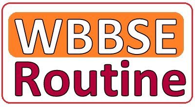 WB Madhyamik Pariksha Routine 2019