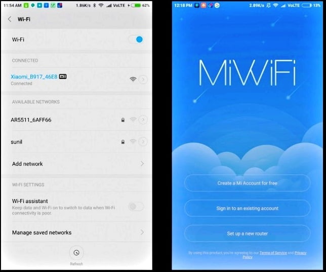 MI Router App Install