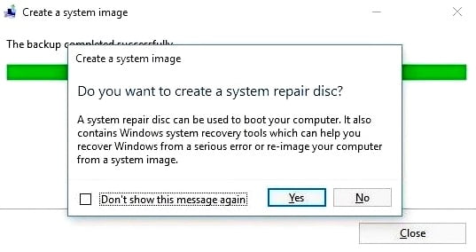 Windows 10 System Repair Disk